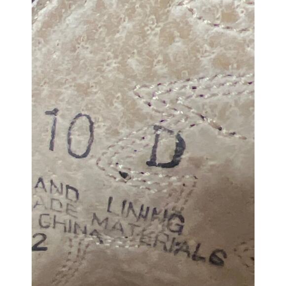 Durango Men's Black Round Toe Silver Toe Trimmed Cowboy Boots Size-10D - Picture 3 of 7